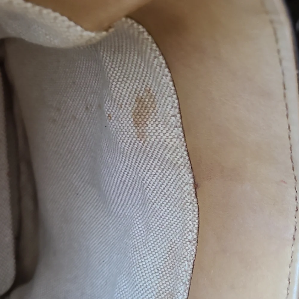 MCM Tan Logo Tote Bag - Picture 5 of 10